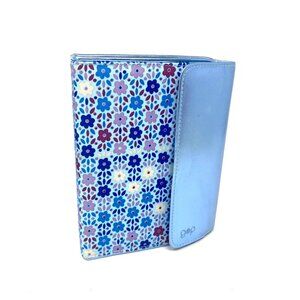 Vintage GAP Day Calendar Planner Markers Binder Blue Geometric Flowers NWOT